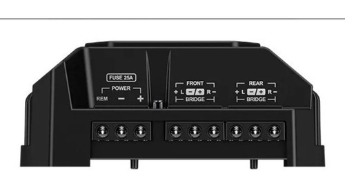 Modulo De Potencia Iron Line 400.4 Rms 2ohms 4 Canais Stetsom Cor Preto