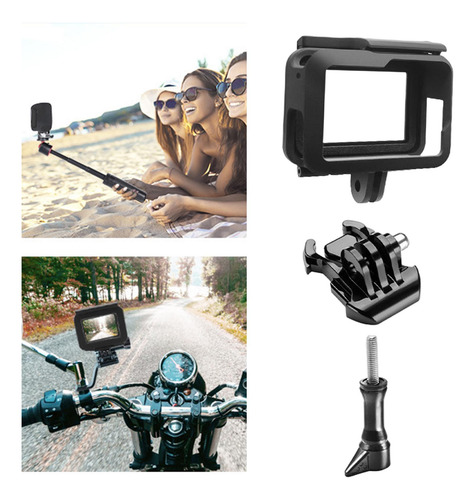 Estuche De Carcasa De Montaje En Marco, Compatible Con Gopro