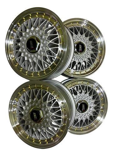 Rines Deportivos 14x5.5 4/100/114.3 Bbs Cromado