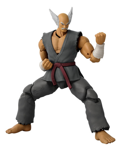 Figura articulada bandai heihachi mishima Tekken 17cm anime