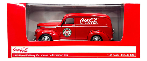 Chevy Delivery Van 1945 Furgoneta Camioneta Coca Cola 1:43
