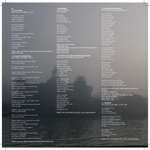 Imagen 3 de 4 de Litto Nebbia - Alma - Lp Vinilo