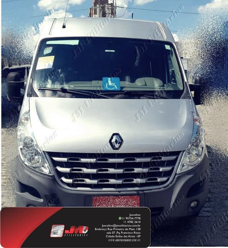 Renault Master Ano 2017 L3h2 Longa Luxo Jm Cod.503