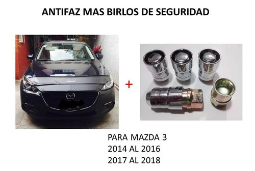 Kit Antifaz Mas Birlos De Seguridad Mazda 3 2014 Al 2018