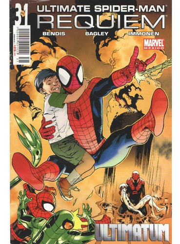 Comic Marvel Ultimate Spider-man Requiem 31 Español Televisa
