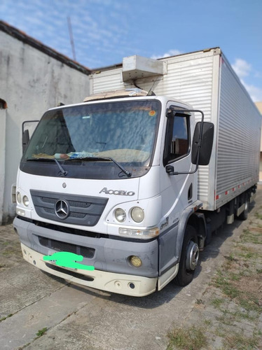 Mb Accelo 815 Ano 2012 Com Baú De 6,20m