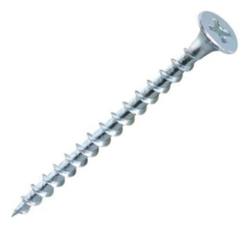 Tornillo Madera Volcanita Zincado 2 1/2 Pulgada (64mm) 300u