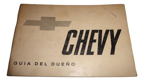 Chevy 1970 Manual Guia Del Dueño (Usado)
