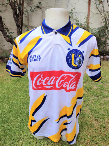 Jersey Tigres Uanl Blanca 1996 Retro Clásica Talla M