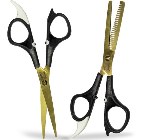 Tijeras Peluquería Barbería Profesional Lisa Y Entresacadora