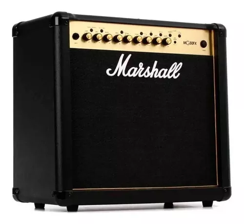 Amplificador Marshall MG Gold MG50FX Transistor para guitarra de 50W color  negro/dorado 230V