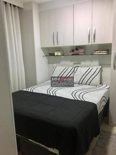 Imagem 9 de 27 de Apartamento Com 2 Dormitórios À Venda, 50 M² Por R$ 265.000,00 - Jardim Modelo - São Paulo/sp - Ap1089