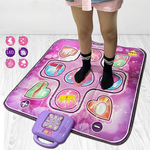 Tapete De Baile Electrónico, Tapete De Juego Para Rosa