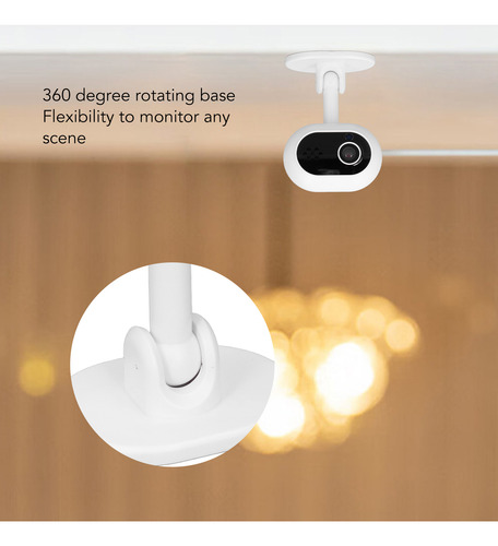 Cámara De Niñera De Seguridad Interior Wifi Inalámbrica 1080