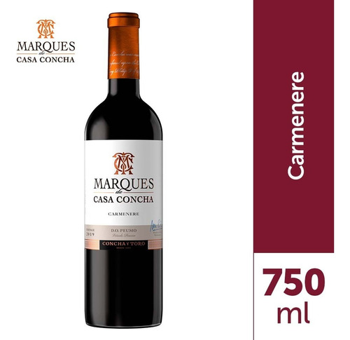 Vinho Chileno Marques De Casa Concha Carmenere 750ml