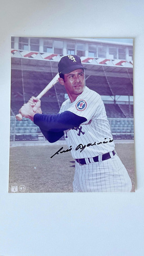 Luis Aparicio Foto Original Photo Files 1995 Firmada Persona