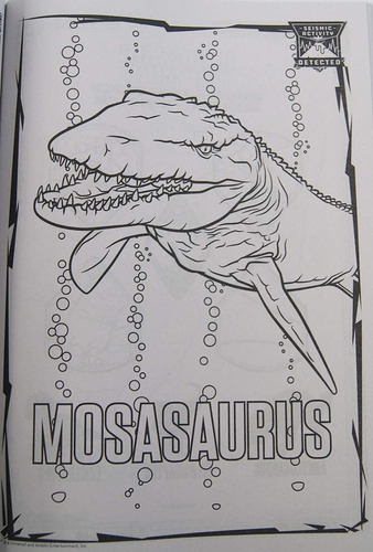 Jurassic World Jumbo, Libro Para Colorear Dinosaurios 64pa | Cuotas sin  interés