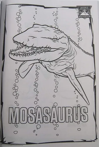 Jurassic World Jumbo, Libro Para Colorear Dinosaurios 64pa