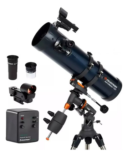 Telescopio Celestron Astromaster 130eq Motor Drive 130/650f5