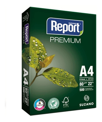 Resma Papel Report Premium A4 80gr Papel 500 Hojas Envios