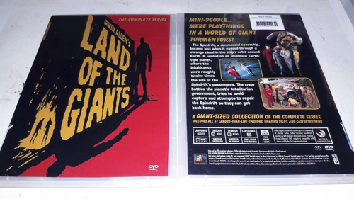 Dvd Box Terra De Gigantes - Série Completa ( 16 Dvds )