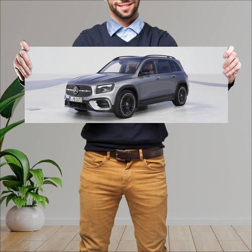 Cuadro 30x80cm Auto 2023 Mercedes Benz Glb Class 762