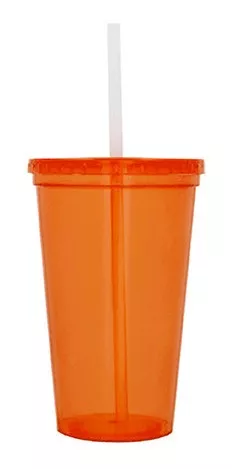 Vaso Con Tapa Hermética 0.44 L Transparente