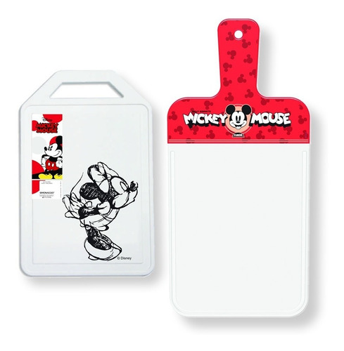 Imagem 1 de 1 de Kit De Tabuas Para Carne Mickey Mouse E Minnie Mouse Disney