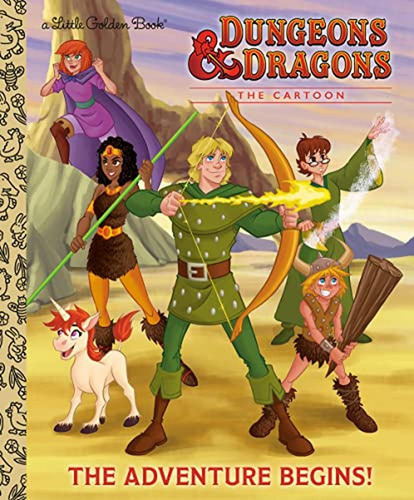 The Adventure Begins! (Dungeons & Dragons) (Little Golden Book) (Libro en Inglés), de Shealy, Dennis R.. Editorial Golden Books, tapa pasta dura en inglés, 2023