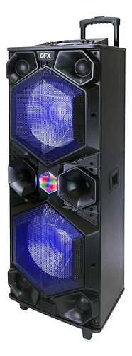 Qfx Altavoces Bluetooth Woofers Duales De 15 Pulgadas