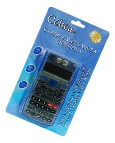 Calculadora Cientifica Celica Ca-83 Az 240 Funciones Azul