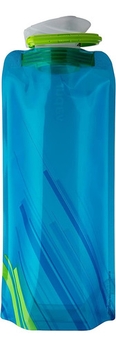 Botella De Agua Plegable Vapur Anti 1l Con Mosqueton