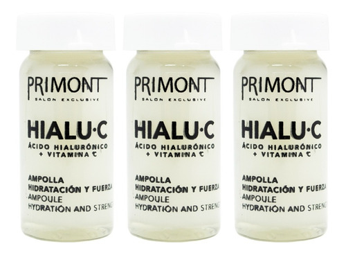 Primont Hialu C Acido Hialuronico X3 Ampollas Hidratación