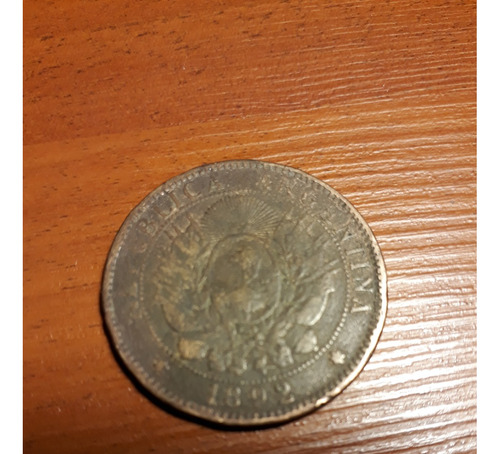 Argentina Moneda 2 Centavos Patacon 1892