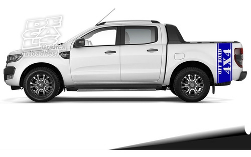 Calco Ford Ranger 2013 - 2019 Strip Off Road Juego