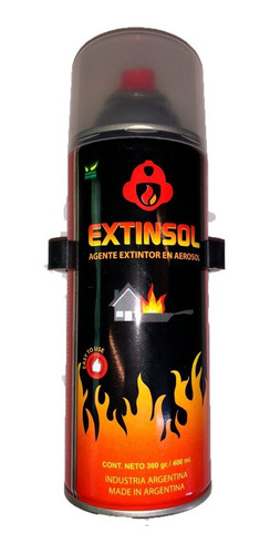 Agente Extintor En Aerosol Clase K Uso Hogar Casa
