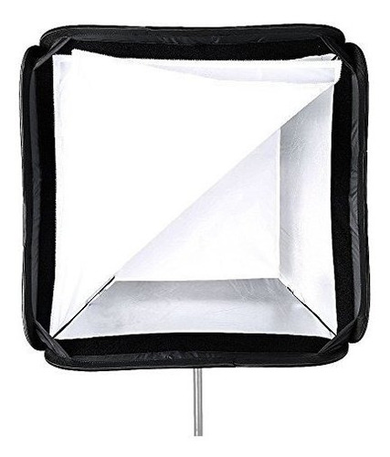 Imagen 2 de 6 de Softbox Plegable 23.6 23.6 in Soporte Speedlite Para
