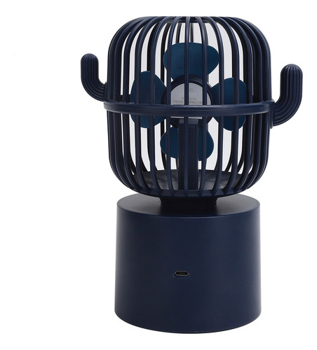 G Ventilador De Viaje Cactus, Portátil, Mini, Oscilante,