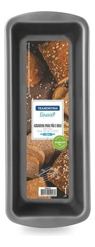 Molde Budin Pan 22cm Teflon Brasil Tramontina 1.20 Litros
