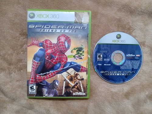 Spiderman Friend Or Foe Sin Instructivo Para Xbox 360