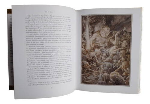 El Hobbit Ilustrado Por Alan Lee, Edición De Lujo 2002