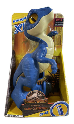 Imaginext Jurassic World Camp Cretaceous Raptor Xl