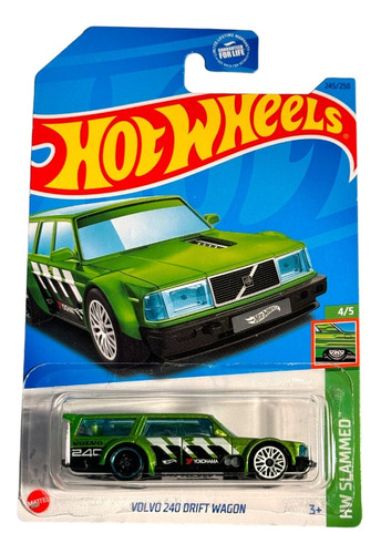 Hotwheels Volvo 240 Drift Waggon(slammed 4/5) Año 2024