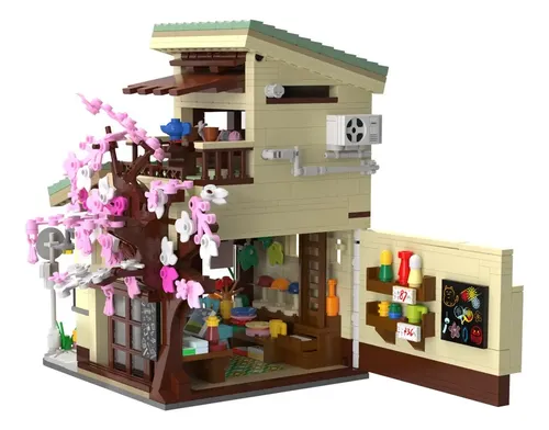 Cada - Blocos De Montar Mercearia Japonesa