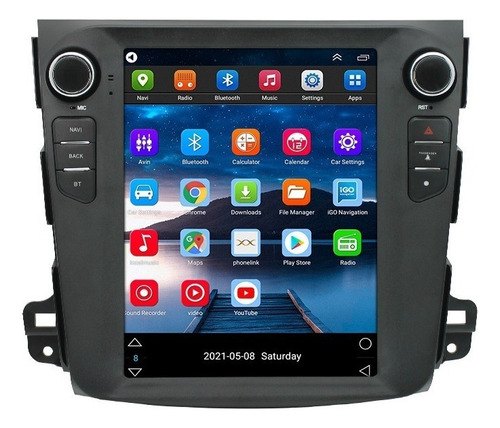 Tesla Outlander 2007-2013 Mitsubishi Android Gps Radio Wifi