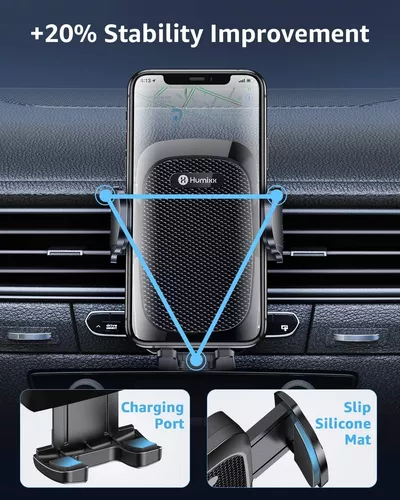 【Nano ventosa estable 2023】 Soporte de teléfono Humixx para coche, soporte  universal de succión manos libres para teléfono celular para salpicadero