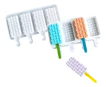 Comprar X2 Moldes De Silicona Reposteria Molde Helados Paletas 4cav Moldes Para Helados Molde De Silicona Para Helado Molde Silicona Helado Molde Helado Silicona Molde Paleta Helado Pasteleriuscl
