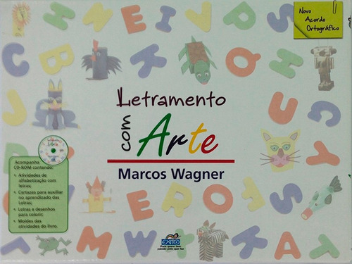 Livro Letramento Com Arte - Mais 1 Cd-rom