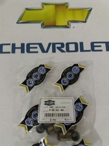 Gomas De Valvula De Chev. Spark. Juego De 8pcs.