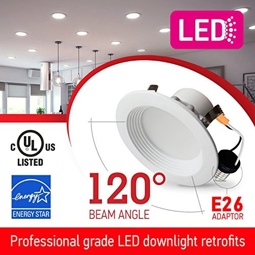 Ostwin Retrofit Led Recessed Downlight Fixture Dimmable, R